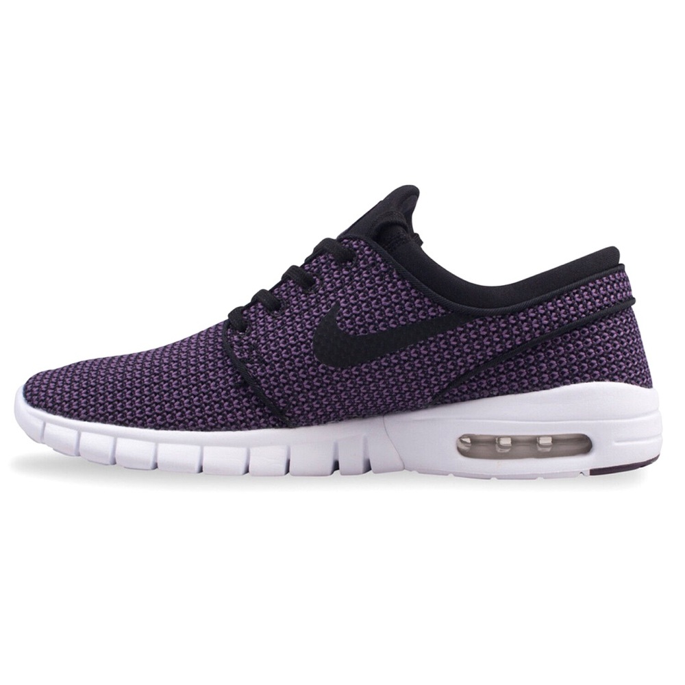 NWT Nike SB Stefan Janoski max black, purple, white - men’s size 8.5